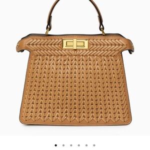 NWT: VERANO HILL Dionne Woven Handbag